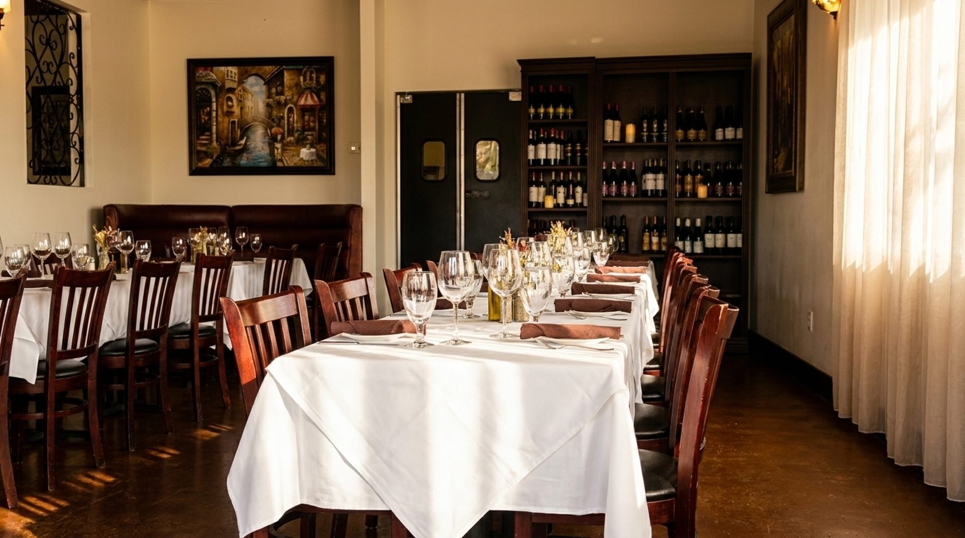 Private Dining for Up to 50 Guests